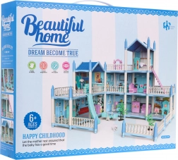 Căsuță cu 3 etaje pentru păpuși Jucărie pentru copii