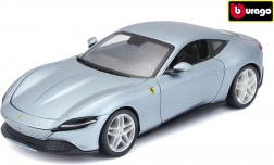 Model Ferrari Roma la scară 1:24 gri