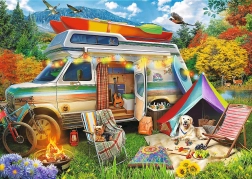 Puzzle Ceai de Timp - Caravană 500 Piese