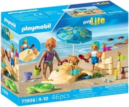 Set de figurine PLAYMOBIL My Life Familie la plajă
