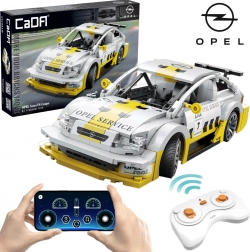 Set de construcție CaDA RC mașină de curse OPEL Astra V8 Coupe Dual Mode 330 piese