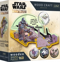 Puzzle din lemn Star Wars: The Mandalorian – 160 piese