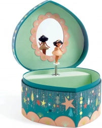 Cutie muzicală Inimă albastră DJECO