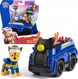Paw Patrol mașină de poliție festivă cu figurina Chase