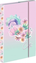 Cutie pentru caiete A4 Flori