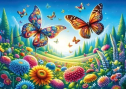 Puzzle Aripile primăverii 260 piese ART PUZZLE