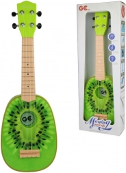 Ukulele verde pentru copii 54 cm