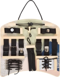 Placă motrică Small Foot cu elemente de închidere și legare