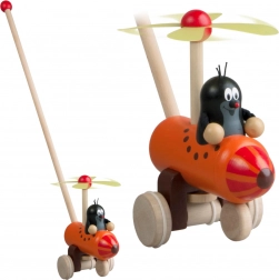 Detoa Jezdík Krtek Jucărie din Lemn