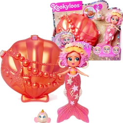 KookyLoos Sunset Fantasy Mermaid – figurină sirenă cu poșetă și accesorii