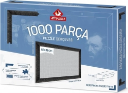 Ramă pentru puzzle 68 × 48 cm neagră