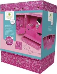 Cutie de bijuterii pentru copii cu bijuterii și organizator