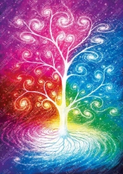 Puzzle Arbore Cosmic 1000 piese MAGNOLIA