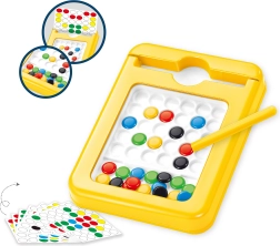 Tablă cu magneți colorați