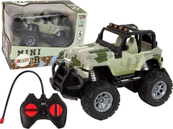 Mașină cu Telecomandă Off-Road 1:43 Camuflaj