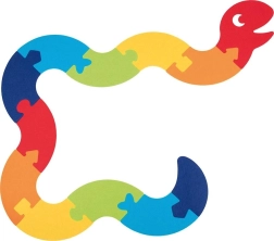Puzzle contur pentru podea Șarpe XXL