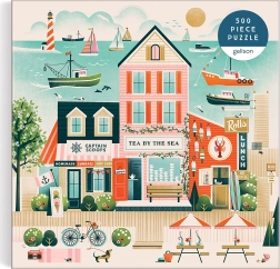 Puzzle Bistro la Mare 500 Piese