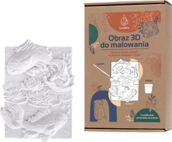 Carte de colorat 3D din ipsos CANDELLANA – tablou de pictat – Pești