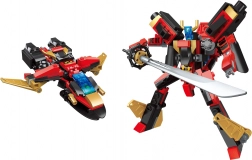 Qman Guardian of Star's Core Luptătorul cu Sabie Flame 2v1