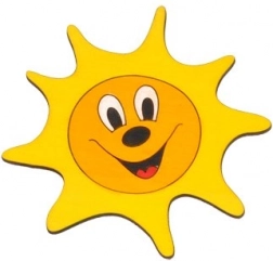 Mâner din lemn pentru mobilier Sluníčko