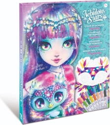 nebulous stars pictură după numere cu set de markere