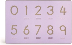 Panou interschimbabil cu numere 60 × 40 cm