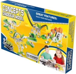 Set de construcție metalic Tyrannosaurus 140 piese