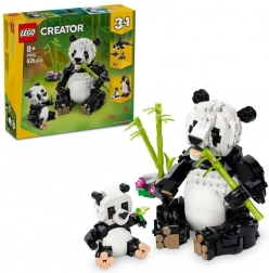 creator 3 în 1: familia de panda