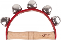 Classic World jăncary pentru copii – clopoței muzicali din lemn