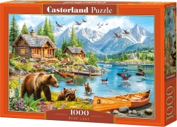Puzzle Castorland Lacul ursului, 1000 de piese