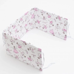 Apărătoare pentru pătuț New Baby Ballerina Bella