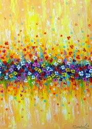 Puzzle abstracție delicată în culori 1000 piese