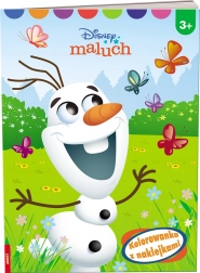 Disney micul artist: carte de colorat cu autocolante