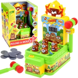 Joc de îndemânare Lovește cârtița cu lumini și sunete