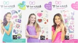 Tatuaje temporare pentru fete – set cu 75 de modele