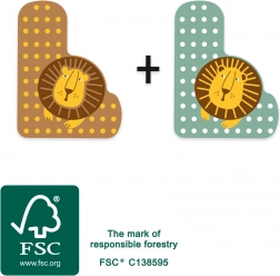 small foot Literă de lemn L pentru copii