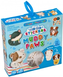 autocolante de baie cu animale care își schimbă culoarea cu plasă