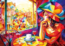 Puzzle Întâlnire curcubeu 1000 piese MAGNOLIA