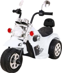 Motocicletă electrică pentru copii Hot Chopper – Alb