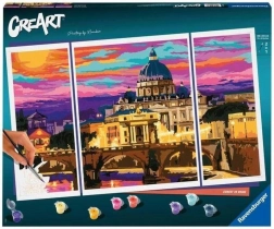 Ravensburger CreArt panoramică – Roma pictură după numere