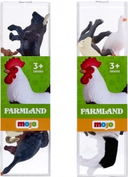 mojo mini lume – animale de la fermă, set 6 figurine