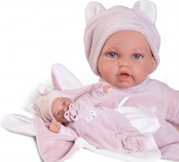 Păpușă realistă cu corp moale din material textil Antonio Juan