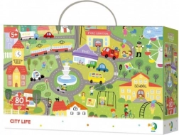 Puzzle Căutare de obiecte – oraș, 80 piese