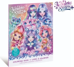 Nebulous Stars carte de colorat 22,5 × 28 cm