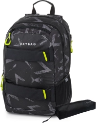 Rucsac pentru elevi cu etui OXYBAG Oxy Sport Abstract, 24 l