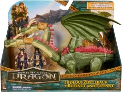 Cum să-ți dresezi dragonul – dragonul Zippleback și gemenii Raff și Taff set de acțiune