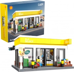 Set de construcție CaDA Shell Select magazin – 303 piese