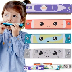 Harmonică de lemn Classic World pentru copii