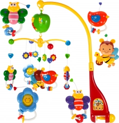 Carusel cu albinuțe și fluturi