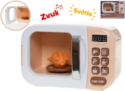 Cuptor cu microunde pentru copii cu lumini și sunete realiste
